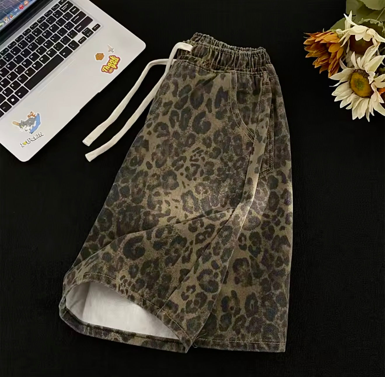 Leopard Shorts