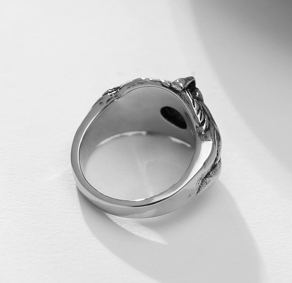 Red Love Ring 925 Sterling Silver