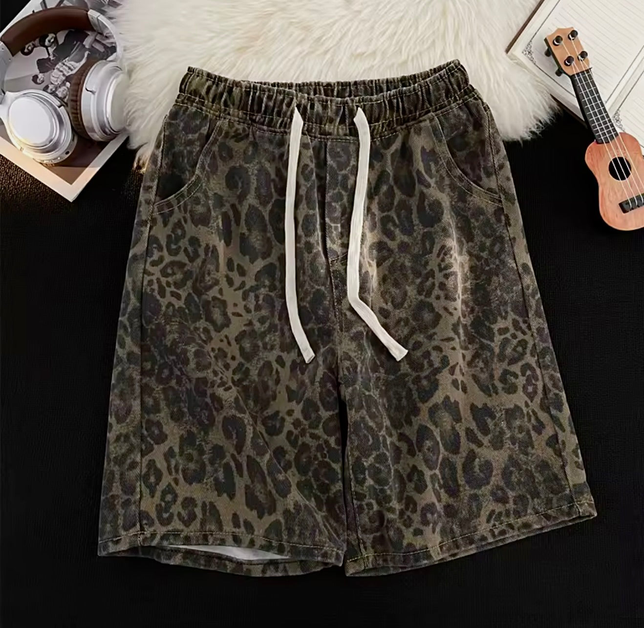 Leopard Shorts