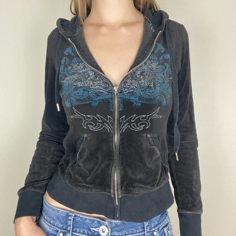 Autumn Coat Womens Grunge
