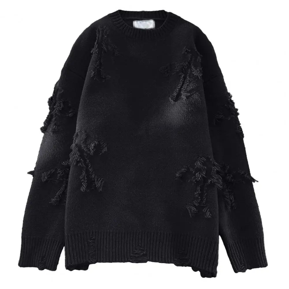 Knitted Cross Sweater