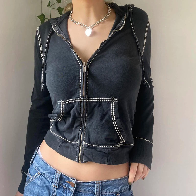 Autumn Coat Womens Grunge