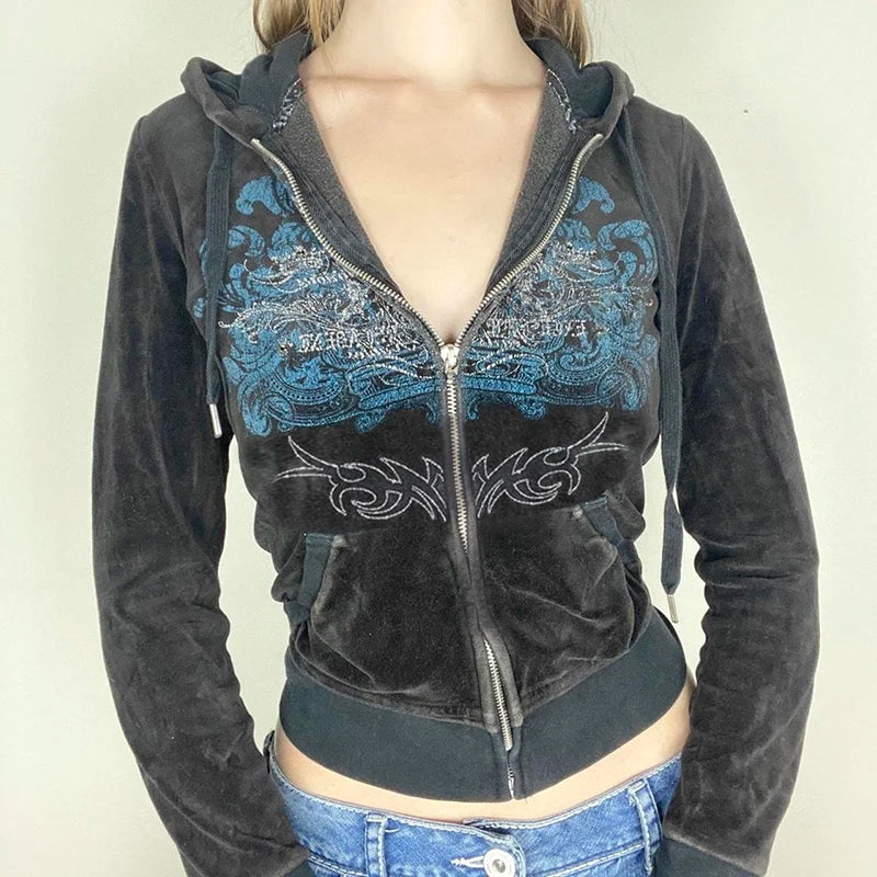 Autumn Coat Womens Grunge