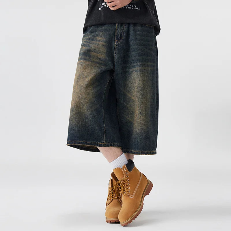 Men's Baggy Washed Jorts