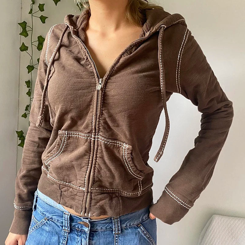 Autumn Coat Womens Grunge