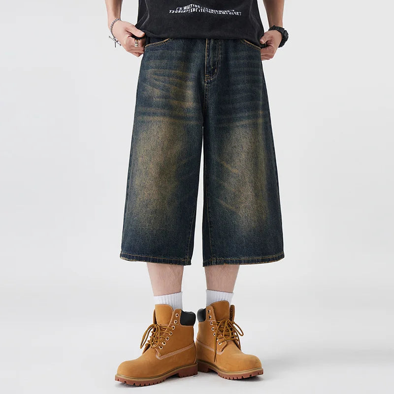 Men's Baggy Washed Jorts