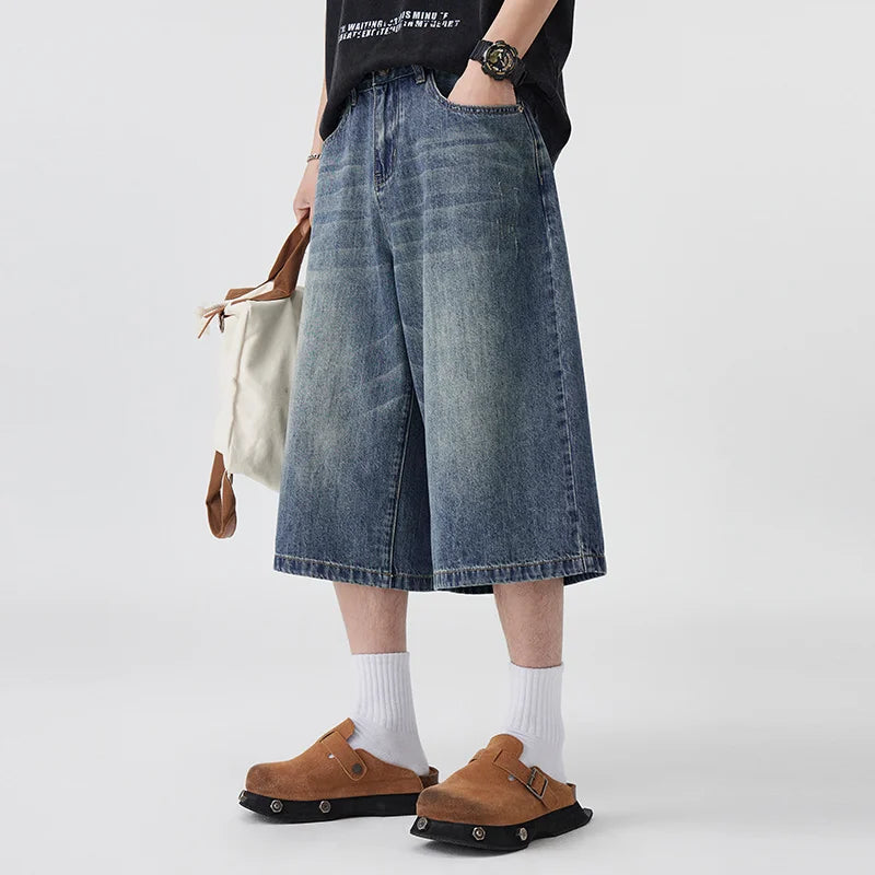 Men's Baggy Washed Jorts